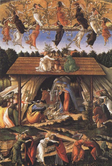 Sandro Botticelli Mystic Nativity (mk36) France oil painting art